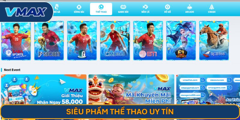 Siêu phẩm thể thao uy tín